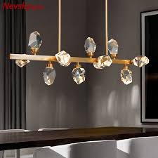Changing the light fixtures in your kitchen can give you the upgrade your kitchen needs without the expense. Luxury Ceiling Chandeliers Dining Room Crystal Chandelier Bedroom Brass Chandelier Lighting Kitchen Fixtures Led Copper Lustres Chandeliers Aliexpress