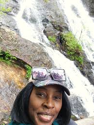 Ruby is ready to go at Amicalola Falls State Park!