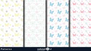 تحميل باترن رسومات فراشات للفوتوشوب download butterfly patterns butterfly pattern pastel butterflies background patterns