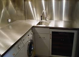 stainless steel countertops