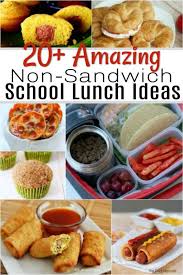 Non Sandwich Lunch Ideas For Kids 20 Kid Friendly Lunch Ideas For School Non Sandwich Lunches Picky Eaters Kids Kids Lunch