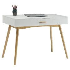 Oslo 1 Drawer Desk White Breighton Home Desk With Drawers Home Office Furniture Desk