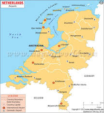 Amsterdam is the country's capital, while. Airports Netherlands Map Airports In Netherlands Map Western Europe Europe