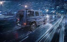 Download Wallpapers Mercedes Benz G Class Night Rain 2019 Cars G Class Markus Wendler Suvs New G Class Blue Gelendvagen German Cars Mercedes Gelendva Mercedes Benz G Class Benz G Class Benz G