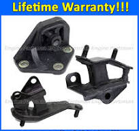 K0330 Front/Rear/Upper Trans Mount Set 3PCS Fit Honda Accord 2.4L 2003-2007  AUTO