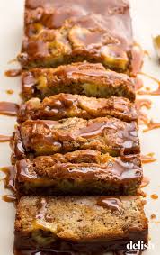 Salted Caramel Banana Bread Is Literally The Stuff Of Dreams Recipe Banana Recipes Banana Bread Recipes