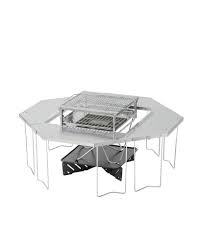 The snowpeak firepit, jikaro table and lamb shanks! Jikaro Firering Table Furniture Snow Peak Snow Peak