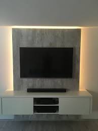 Bildergebnis Fur Bildschirm Hinter Holzwand Tv Wand Wohnzimmer Wohnzimmer Tv Wand Ideen Betonoptik