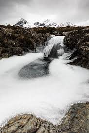 Frozen Fairy Poools On The Isle Of Skye Scotland Skye Scotland Scotland Landscape Ireland Landscape