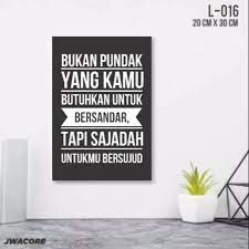 Foto kata kata bijak top yaitu photo kata kata cinta. Kata Kata Mutiara Wall Decor Hiasan Dinding Pajangan Dinding Shopee Indonesia
