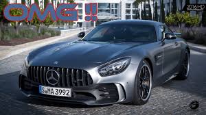 Mercedes Amg Gt R Designo Selenite Grey Magno What A Sound Mercedes Amg Gt R Mercedes Amg Mercedes