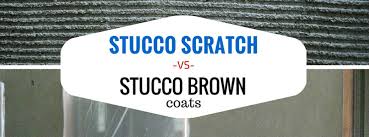 The second rough coat is made of the same mixture and is called the brown coat. finish coat: Stucco Scratch Coat Vs Brown Coat