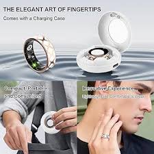 Smart Ring Smart Rings Men Women Fitness Ring Tracker Intelligent Ring IP68  Waterproof Fitness Ring for Heart Rate/SpO2/HRV Monitor/Sleep  Tracker/Sports Fitness Tracker/Period Reminder (10#) : Buy Online at Best  Price in KSA -