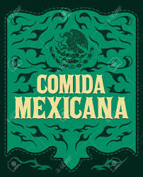 All main elements are easily editable and customizable without losing resolution. Comida Mexicana Mexican Food Spanish Text Vintage Restaurant Royalty Free Cliparts Vectors And Stock Illustration Image 29297699