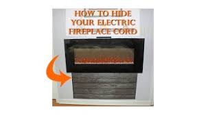 Use in indoor, gas inserts, vented, electric, or outdoor fireplaces & fire pits. How To Hide Your Electric Fireplace Cord Youtube