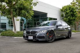 Mineral Gray Metallic Bmw F30 335i With Aftermarket Carbon Graphite Wheels In 2020 Bmw Luxury Private Jets Bmw 3 Series