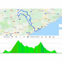 ,,we willen met een sterk deelnemersveld jubileren, laat de. Ronde Van Catalonie 2019 Parcours Etappe 1 Calella Calella