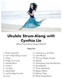 Ukulele Strum-Along with Cynthia Lin - 20 songs