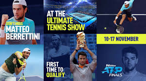 Get the latest news, stats, videos, and more about tennis player matteo berrettini on espn.com. Matteo Berrettini Completes 2019 Nitto Atp Finals Field Atp Tour Tennis