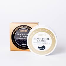 Petitfee Black Pearl Gold Hydrogel Eye Patch 60 Pieces Petitfee Black Pearl Gold Eye Pads In 2020 Gold Eyes Eyes Dark Under Eye