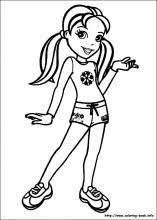 Insist on using crayons over watercolor, as the latter may be difficult to handle. Polly Pocket Coloring Pages On Coloring Book Info