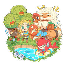 The Legend Of Zelda Breath Of The Wild все сеты Rutiwa羽 On Twitter In 2020 Legend Of Zelda Breath Legend Of Zelda Pokemon Crossover