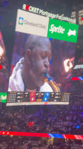 Saxophonist Mike Phillips ALWAYS brings the house down with this note  during the national anthem!, #Cavs