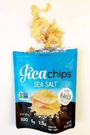 It S Pretty Incredible That Someone Thought To Make Crispy Chips Out Of Jicama Sea Salt And Olive Popsugar Snacks Store Snacks Sugar Free Low Carb