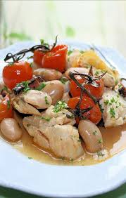 Cod Butter Beans And Vine Tomatoes A Rustic Flavoursome High Protein Treat From Lavender Lovage Www Fishisthedish Co Uk R Butter Beans Baked Cod Recipes