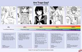 The gayness of traps - a definitive guide to end the argument. : r/Animemes
