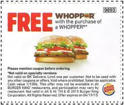Maybe you would like to learn more about one of these? Buy 1 Get 1 Free Whopper At Burger King Free Stuff Finder