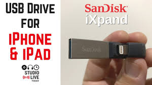 Usb Drive For Iphone And Ipad Sandisk Ixpand Youtube