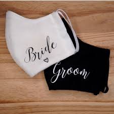 Download Elegant Bride And Groom Face Mask Elegant Bride Fashion Planning Bride