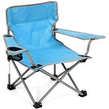 Kids Folding Camp Chair Just Their Size Bright Blue Click Image For More Details This Is An Affiliate Lin Folding Camping Chairs Camping Chairs Chair