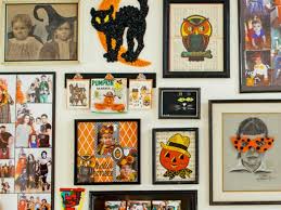 Gallery wrap canvas, framed fine art prints, framed canvas art How To Make Gallery Wall Full Of Halloween Artwork Diy