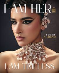 From whispers of gold to bold motifs— she doesn't blend in, she shines  louder. Collaboration with @jjvalaya & @hoorvi.j.valaya #MSKD #Lucknow  #IAmHer #Jewellery #NewCollection #Diamond #Polki #Necklace #LuxuryJewellery