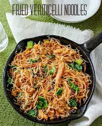 Fried Vermicelli Noodles Vermicelli Recipes Flexitarian Recipes Recipes