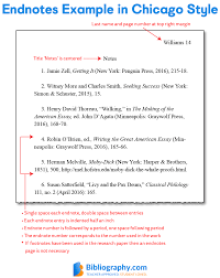 It implies that when citing a source, a superscript number comes at the end of the phrase, which has the information from this source. Using Endnotes In A Research Paper Bibliography Com