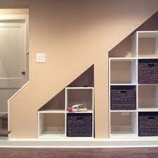Under Stair Storage Basement Ideas Pinterest Staircase Storage Under Basement Stairs Basement Decor