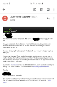 The top cryptocurrency platforms for buying ethereum are: Can Journal Shares Via Email On Questrade Instead Of Waiting Forever On Chat Canadianinvestor