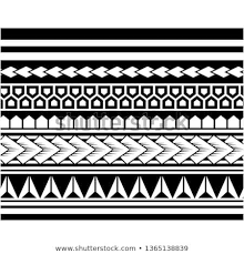 Polynesian Tattoo Sleeve Pattern Vector Samoan Sketch Forearm And Foot Design Maori Ste Tribal Pattern Tattoos Polynesian Tattoo Designs Forearm Band Tattoos