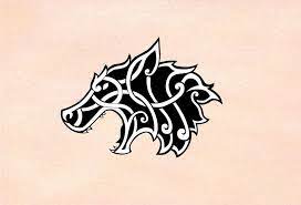 Celtic Viking Wolf By Robs0n On Deviantart Norse Tattoo Celtic Wolf Tattoo Viking Art