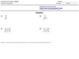 These factorization worksheets will generate 6 prime. Factorial Lesson Plans Worksheets Lesson Planet