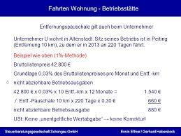 Bei fahrten zwischen wohnung und arbeitsplatz. Private Pkw Nutzung Reisekosten Ab 2014 Schongau 9 April Ppt Video Online Herunterladen