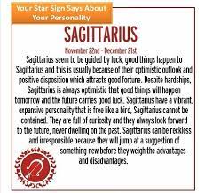 Your Star Sign Says About Your Personality 9 Sagittarius November22 December21 Star Signs Good Things Happening Sagittarius