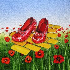 Maybe you would like to learn more about one of these? Wizard Of Oz Red Shoes Yellow Brick Road Ruby Slippers Poppy Field Painting By Irina Sztukowski