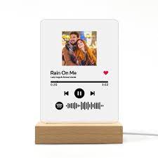 Valentine S Day Gifts Scannable Custom Spotify Code Lamp Acrylic Music Plaque Night Light R In 2021 Diy Best Friend Gifts Laser Engraved Ideas Romantic Christmas Gifts