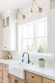 What Makes A Modern Farmhouse Decorology Stained Kitchen Cabinets Kitchen Cabinets Light Wood Home Kitchens