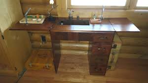 Fly Tying Table From Singer Sewing Machine Decor Home Decor Corner Desk