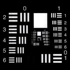 Ps75n Usaf Negative Test Chart Group 2 1 To Group 9 3